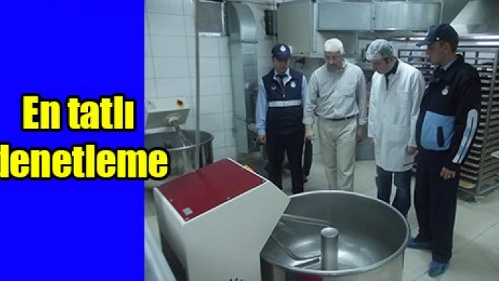 En tatlı denetleme