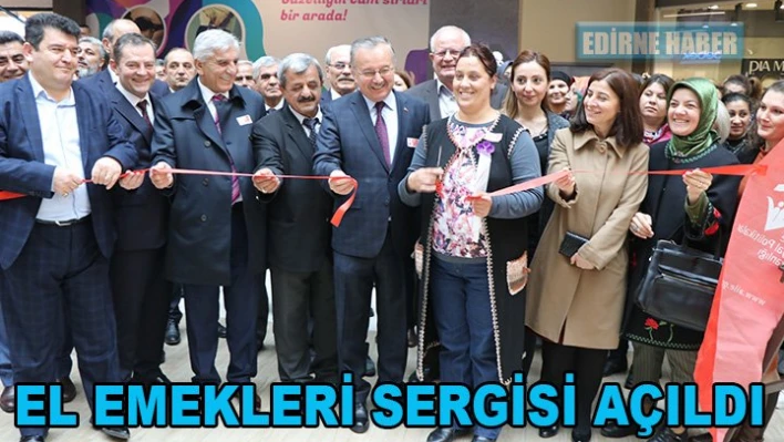Kadınlar emeklerini sergiledi