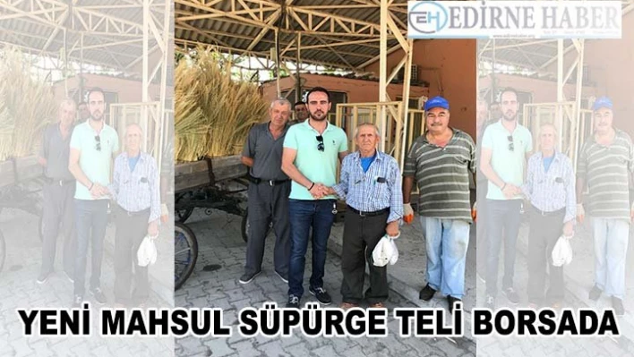 Yeni mahsul süpürge teli borsada