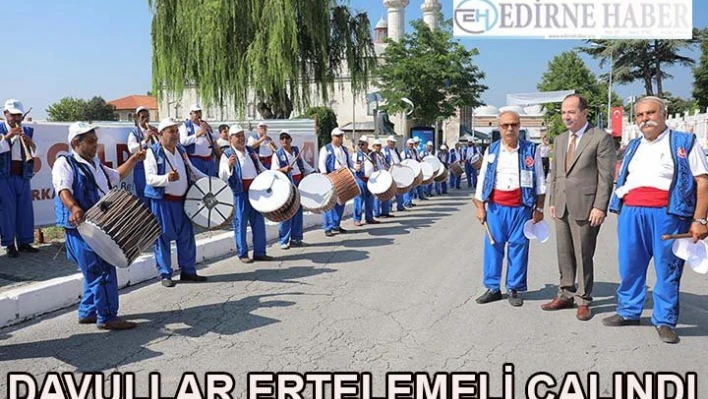 Davullar 2 gün sonra çaldı