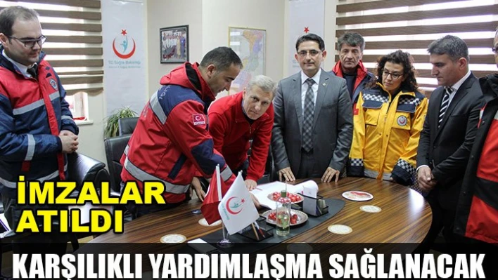 Protokol imzaladılar
