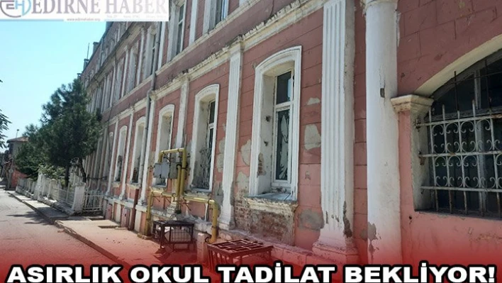ASIRLIK OKUL TADİLAT BEKLİYOR!