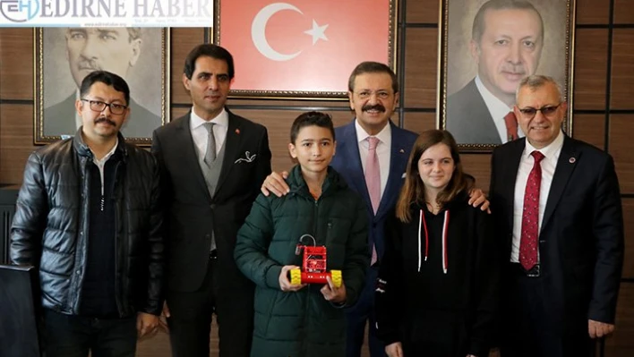 Hisarcıklıoğlu'dan Helvacıoğlu'na ziyaret