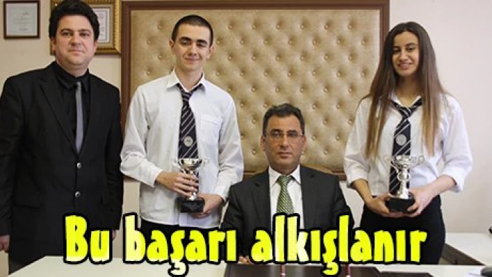 Bu başarı alkışlanır