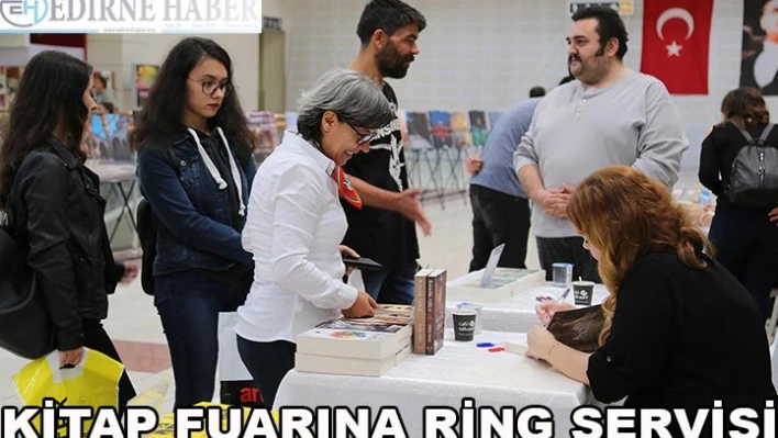 KİTAP FUARINA RİNG SERVİSİ