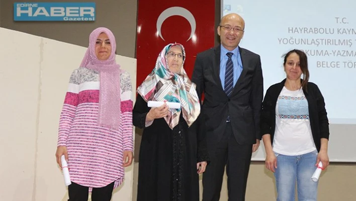 Sertifikalarını aldılar