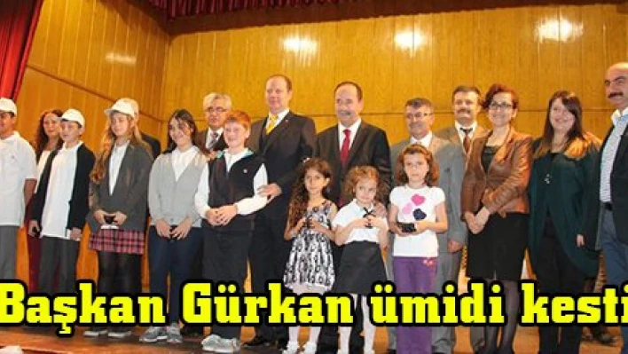 Başkan Gürkan ümidi kesti
