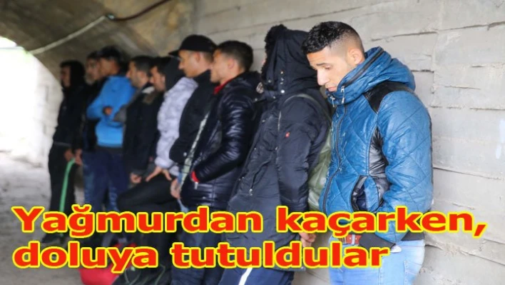 Menfezde yakalandılar