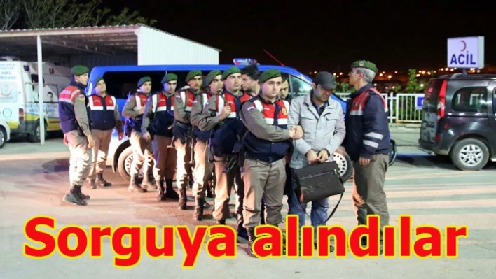 Emniyete teslim edildiler