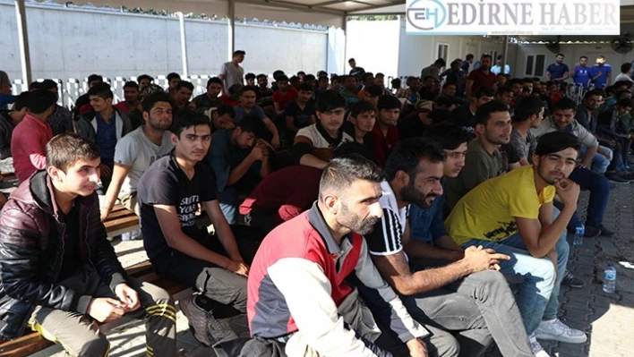 Edirne'de 150 düzensiz göçmen yakalandı