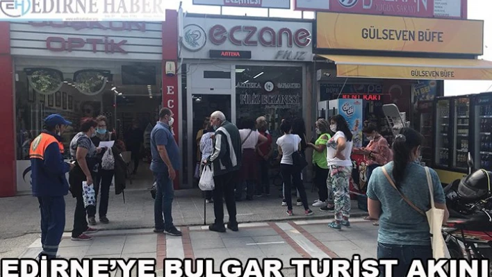 Edirne'ye Bulgar turist akını