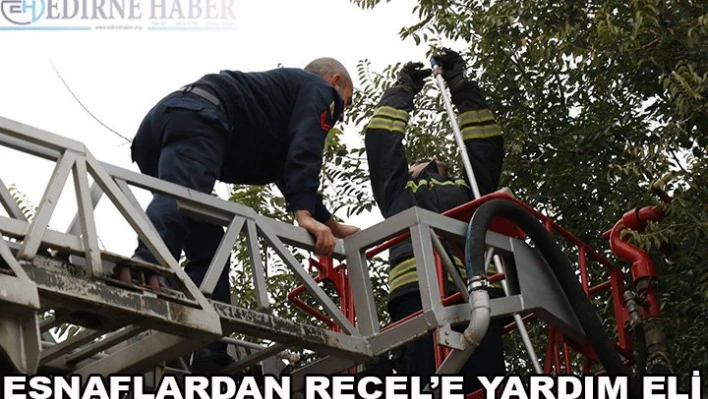 Esnaflardan Reçel'e yardım eli