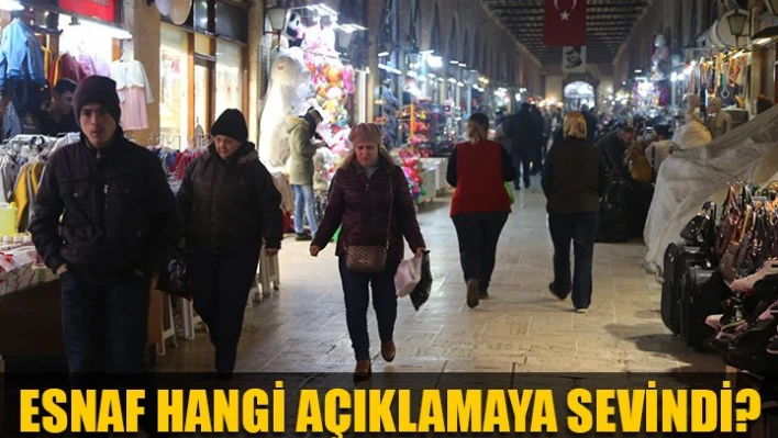 'Esnafın emniyeti olacak'