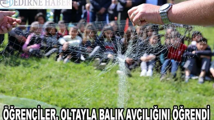 Öğrencilere balıkçılık anlatıldı