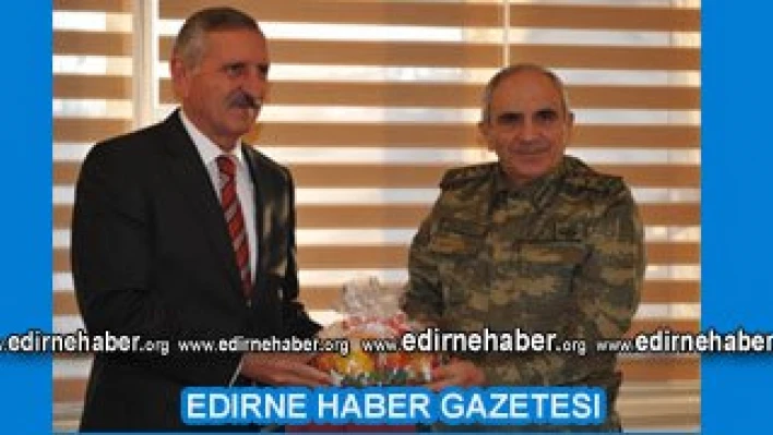 Orgeneral Kalyoncu, Edirne'deydi