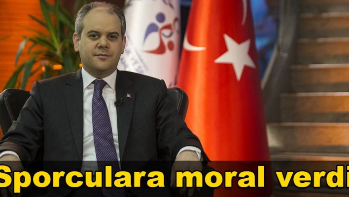Kılıç'tan sporculara mektup