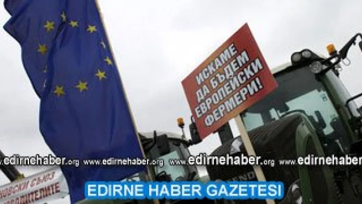 Komşuda destek protestosu