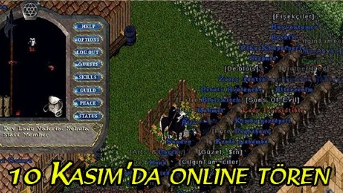 10 Kasım'da online tören