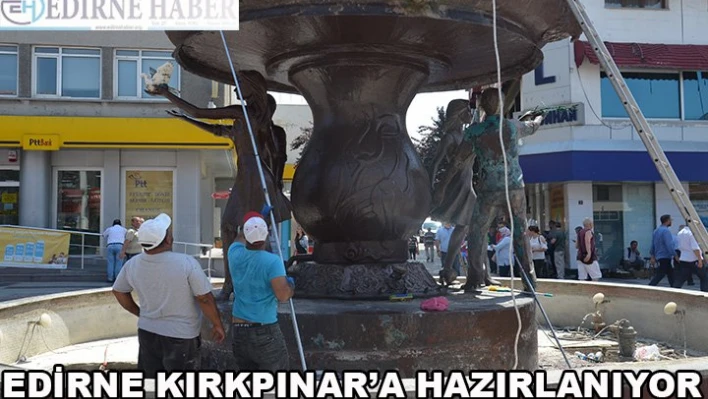 Edirne Kırkpınar'a hazırlanıyor