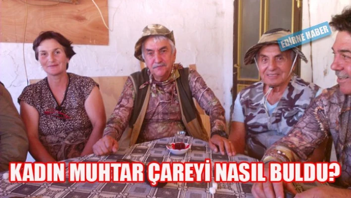 Domuzdan bıktı, çareyi buldu