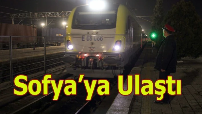 'İstanbul-Sofya Ekspresi' seferde