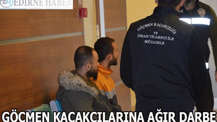 Göçmen Kaçakcılarına Ağır Darbe