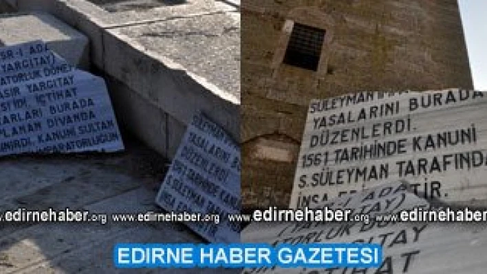 'Adalet Kasrı'nın bu hali ne?'