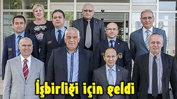 İşbirliği için geldi