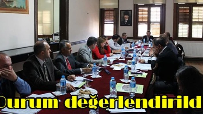 Durum değerlendirildi