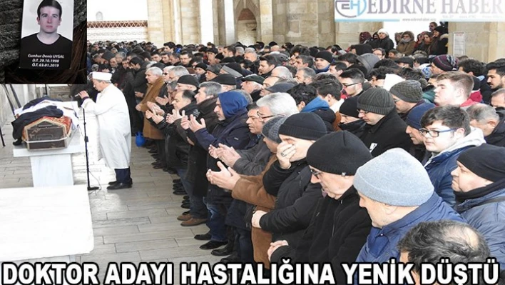Doktor adayı gözyaşlarıyla uğurlandı