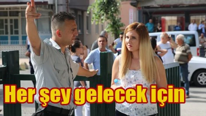 Gelecekleri için ter döktüler