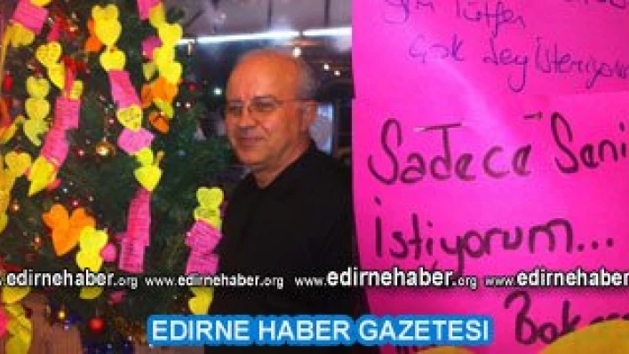 Öğrencilerin dilekleri ağaçta