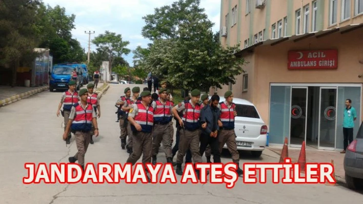 Ateş Edilerek durduruldu