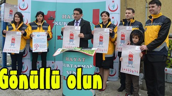 Gönüllü olun