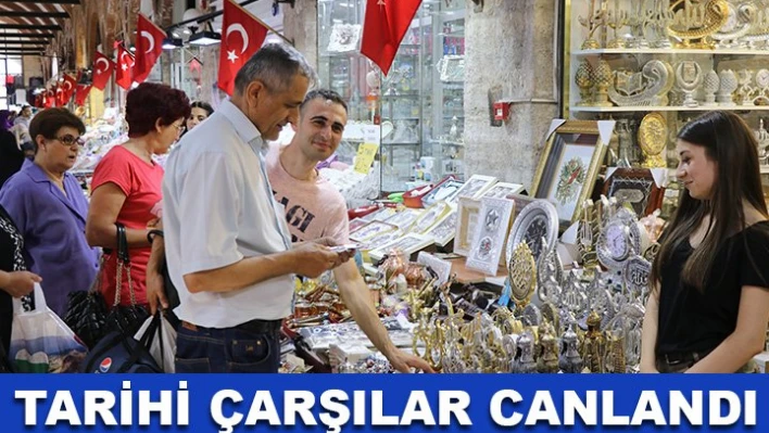 Çarşılarda Bayram hareketliliği