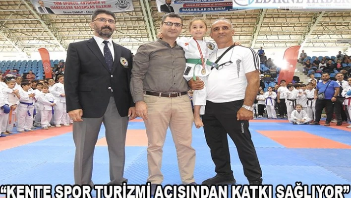 'Kente spor turizmi açısından önemli katkılar sağlıyor'