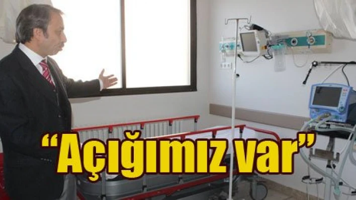 'Hemşire açığımız var'