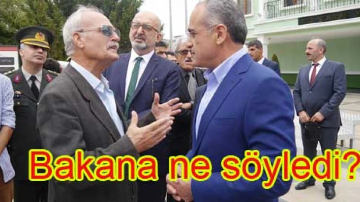 Bakan şaşırdı