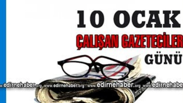 Çalışan Gazeteciler gününü kutladılar