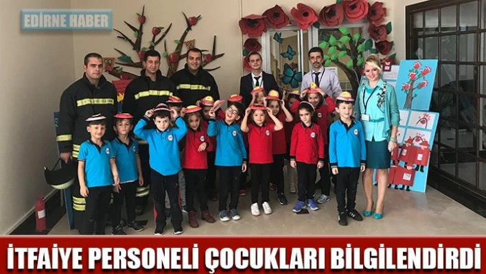 İtfaiye personeline teşekkür