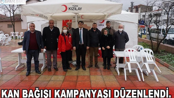 Kan bağışı kampanyası düzenlendi
