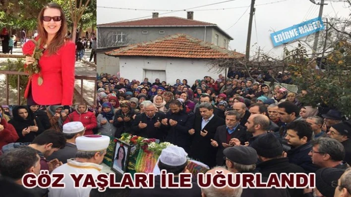  Merve Öğretmen, göz yaşlarıyla uğurlandı