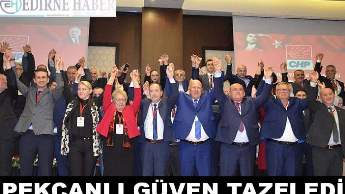 Pekcanlı, güven tazeledi