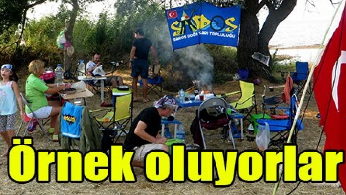 Örnek oluyorlar