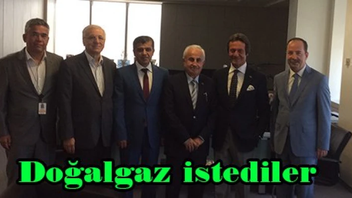 Doğalgaz istediler
