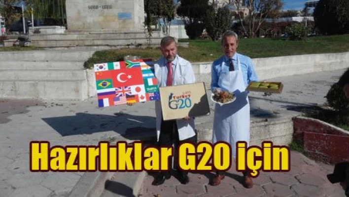 G20 Zirvesini tatlandıracaklar