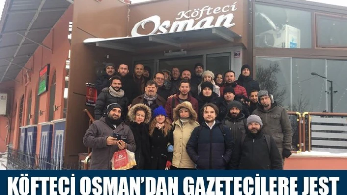 Öğle yemeği Köfteci Osman'dan