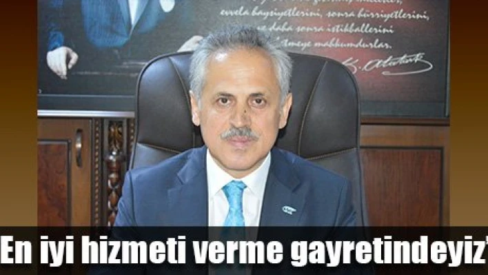 'Vatandaşlarımızın yanındayız'