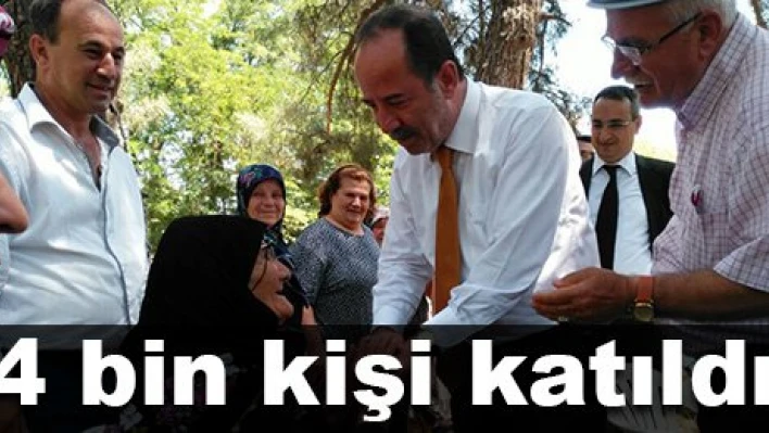 Şükür yemeği düzenlendi