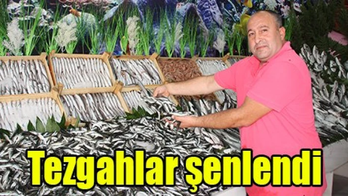 Tezgahlar şenlendi